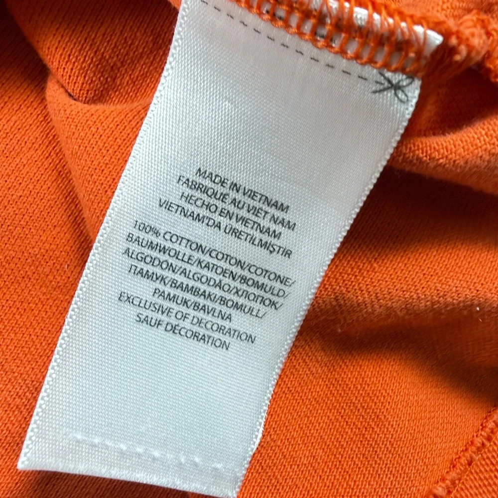 Polo Ralph Lauren Polo Shirt Men XXL Orange Classic Fit Cotton Preppy Golf Fratt